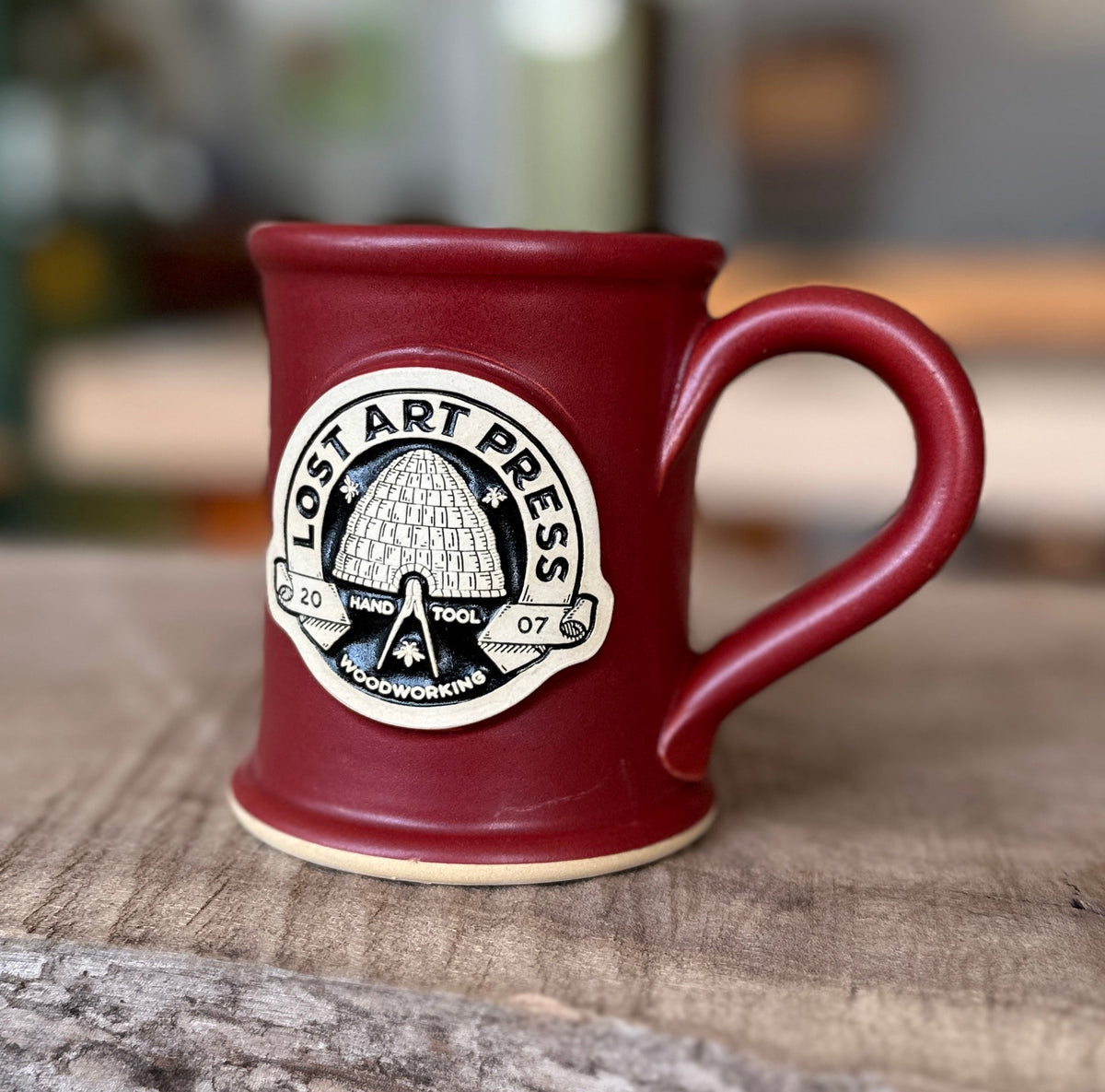 Handmade Lost Art Press Coffee Mugs