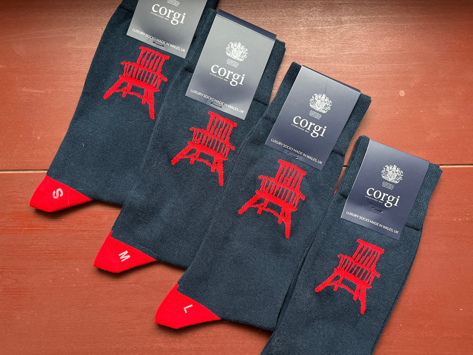 Welsh-made Corgi Chair Socks – Lost Art Press