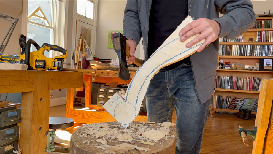 Video: Make a Chair from Green Wood with Rudy Everts – Lost Art Press